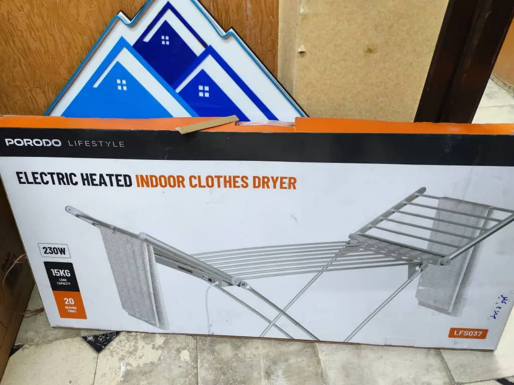 Porodo Electric Heated Indoor Clothes Dryer 230W PD-LFST037-SL