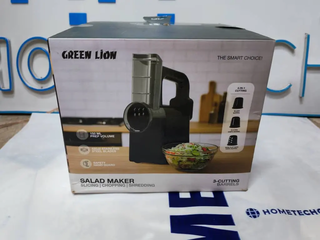 Green Lion Salad Maker - Slicing, Chopping, Shredding - Black GNSL40MKRBK