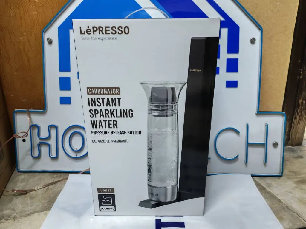 LePresso Instant Sparkling Water Maker LP017