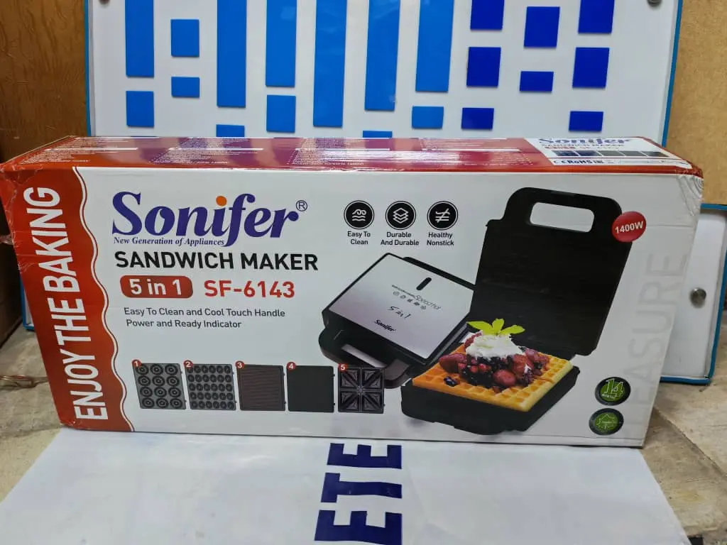Sonifer Sf-6143 Electric Waffle Maker