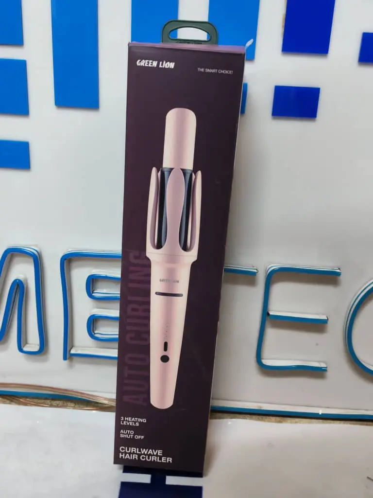 Green Lion Curlwave Hair Curler - Pink gncrwhastrpk