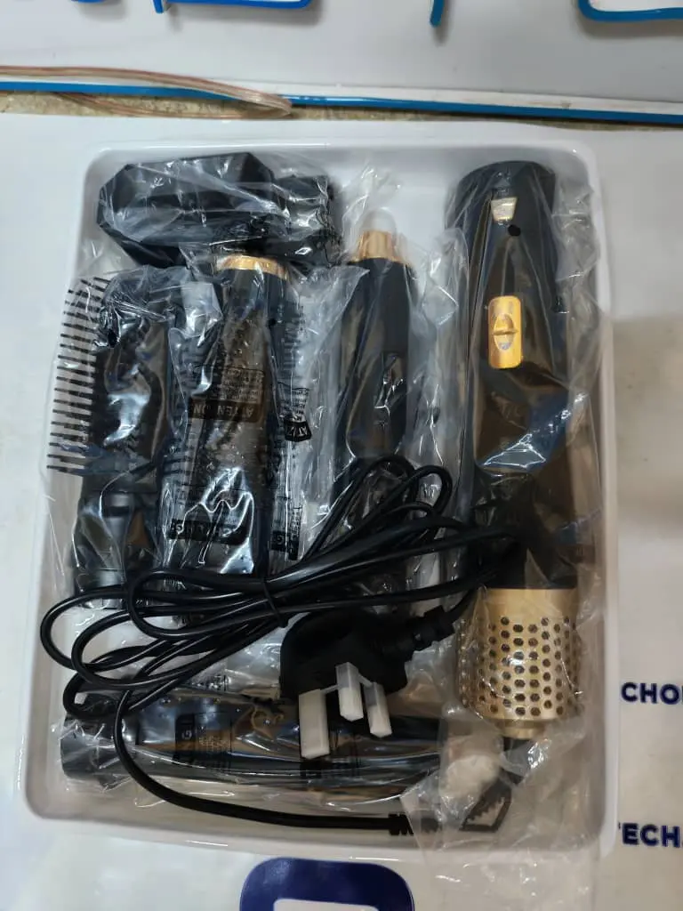 Green Lion 5 in 1 Professional Hair Styler 2 - Black gnhrstlrstbk