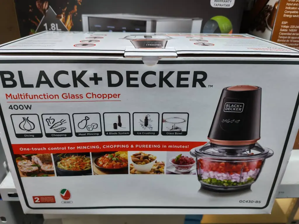 BLACK & DECKER CHOPPER GC430-B5