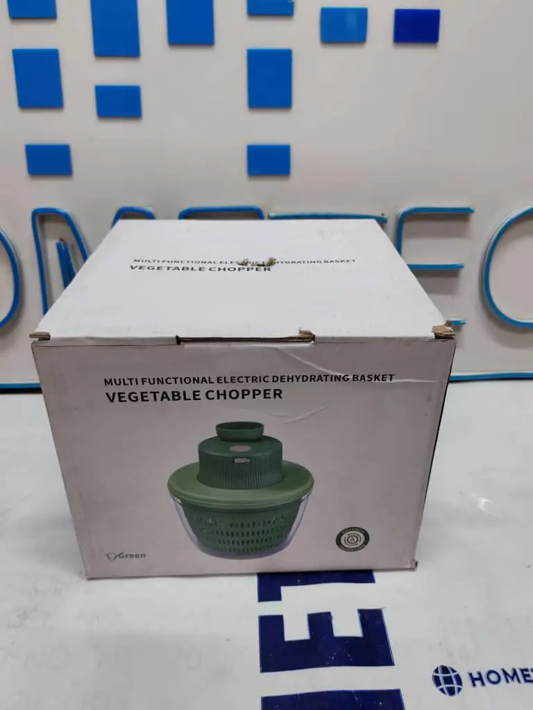 Draining Basket and chopper for Salad and Vegetable Drying -Green XY-222- G