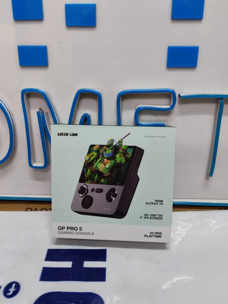 Green Lion GP PRO 5 E5 Handled Game Console - Black gngppro5bk