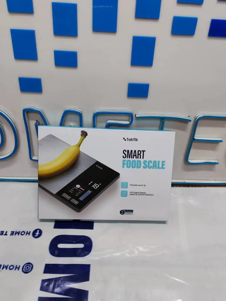 Taktik Smart Food Scale - Nutrition Display, Macro Tracking, LED Screen, Bluetooth 4016146