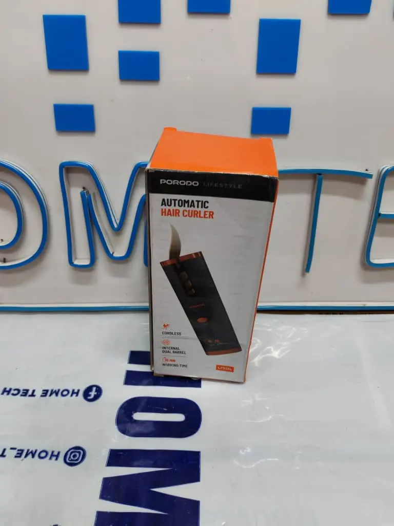 Porodo Lifestyle Wireless  Portable Hair Curler 5200mAh pdlfst174bk