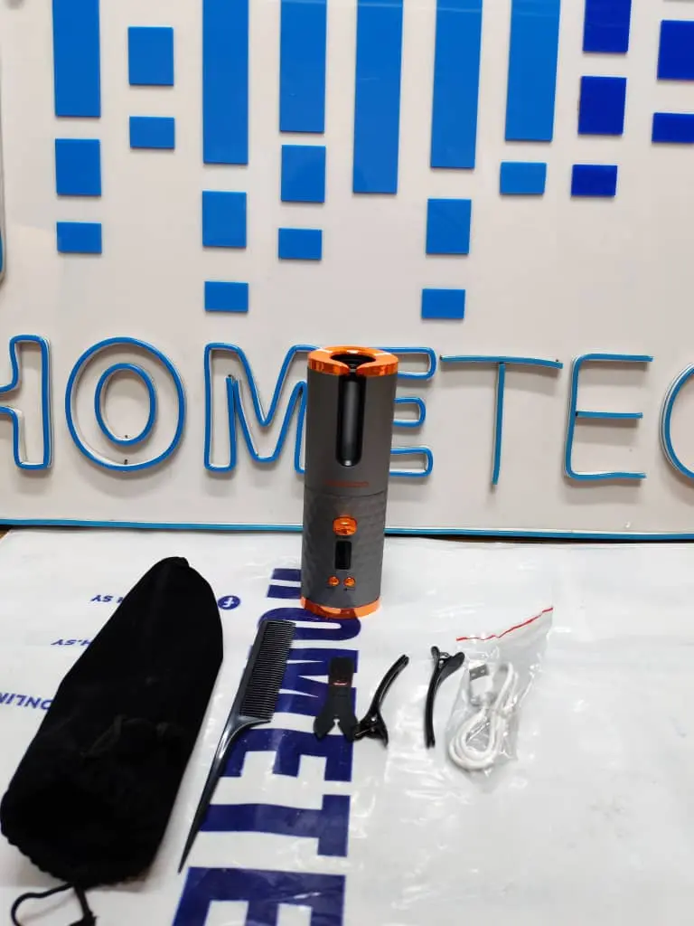 Porodo Lifestyle Wireless  Portable Hair Curler 5200mAh pdlfst174bk