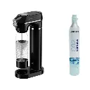 7MD Package Contains 1 x Lepresso Carbonator Instant Sparkling Water Maker with Pressure Gauge and 1 x LePresso CO2 Capsule For Sparkling Water.webp