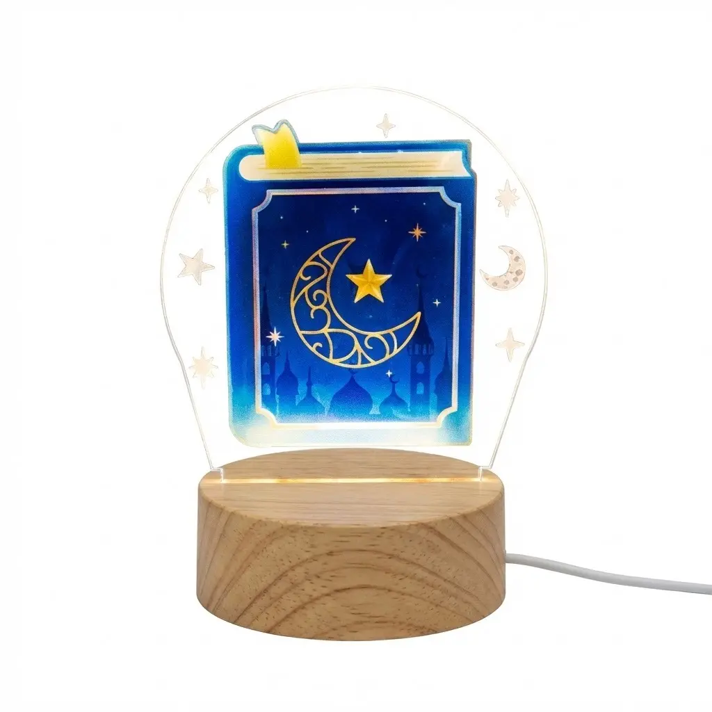3D Islamic Design Led Night Light 6-4