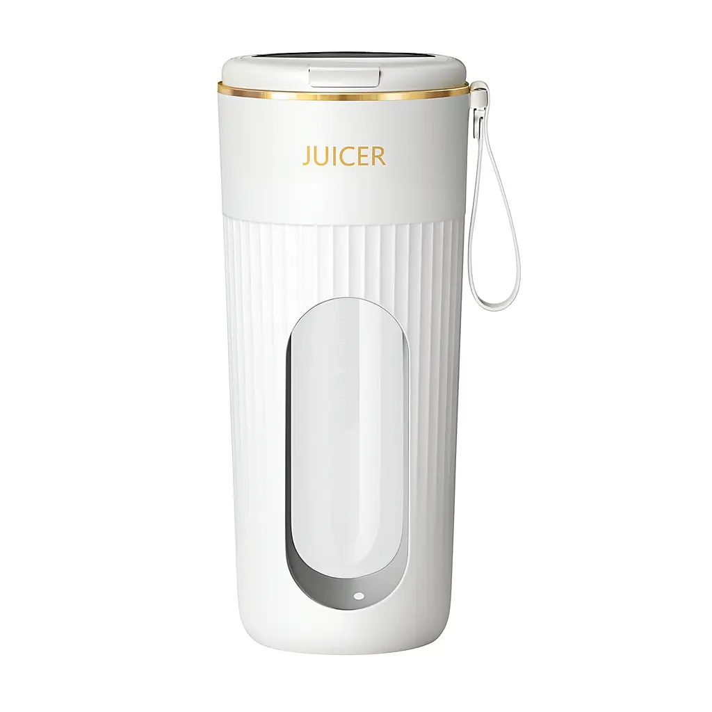 عصارة محمولة من شركة Mdhl مع شاشة عرض LED سعة 340 مل Aj-01