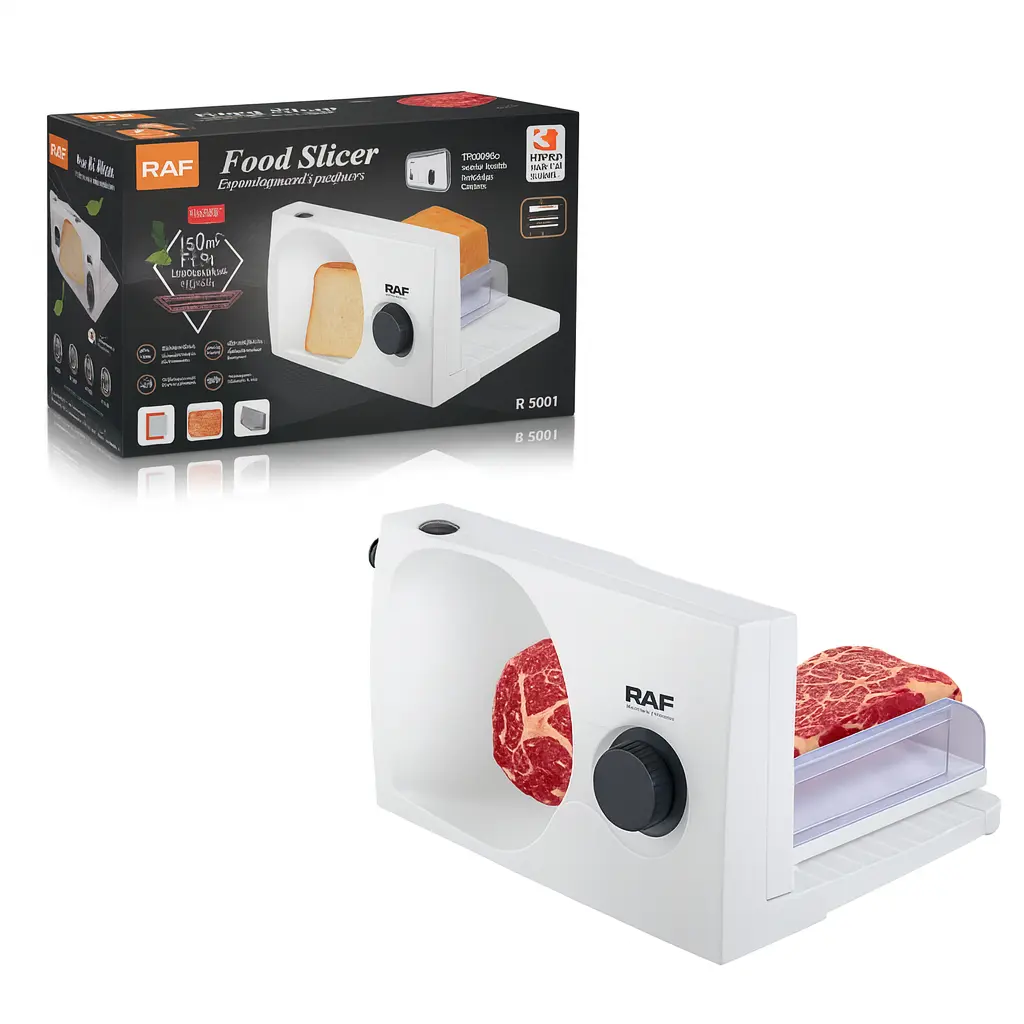 Raf Home Electric Meat Slicer