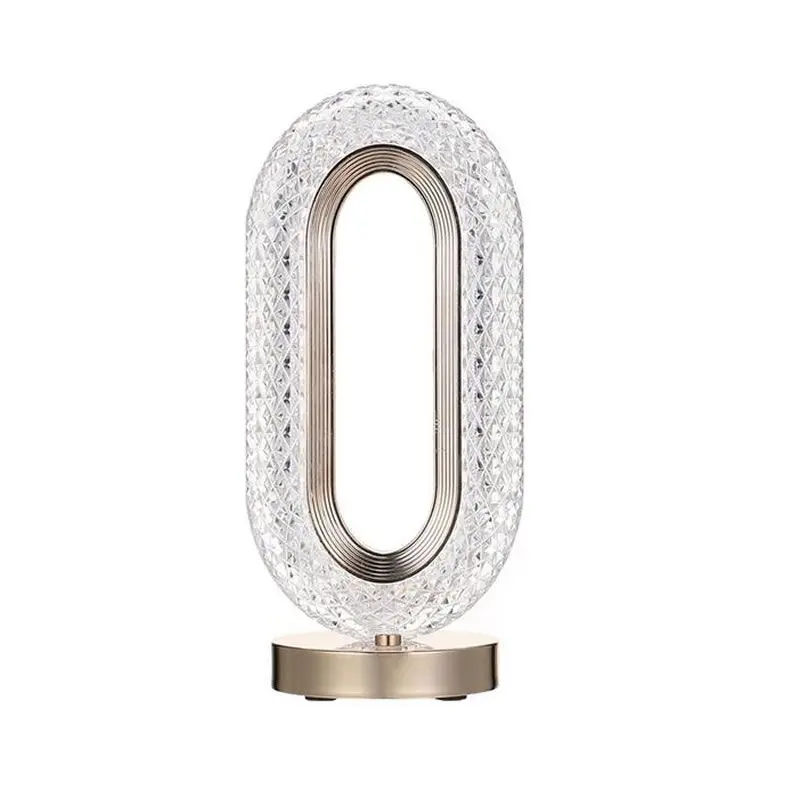 Rechargeable Crystal Table Lamp