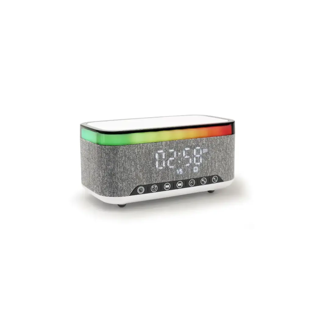 Smart Bluetooth Speaker With Wireless Charger