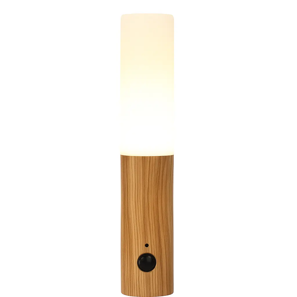 Wireless Magnetic Wooden Wall Lamp
