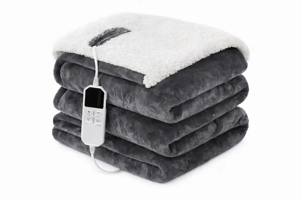 Electric Blanket With Sleeves 127X177 With Foot Pocket