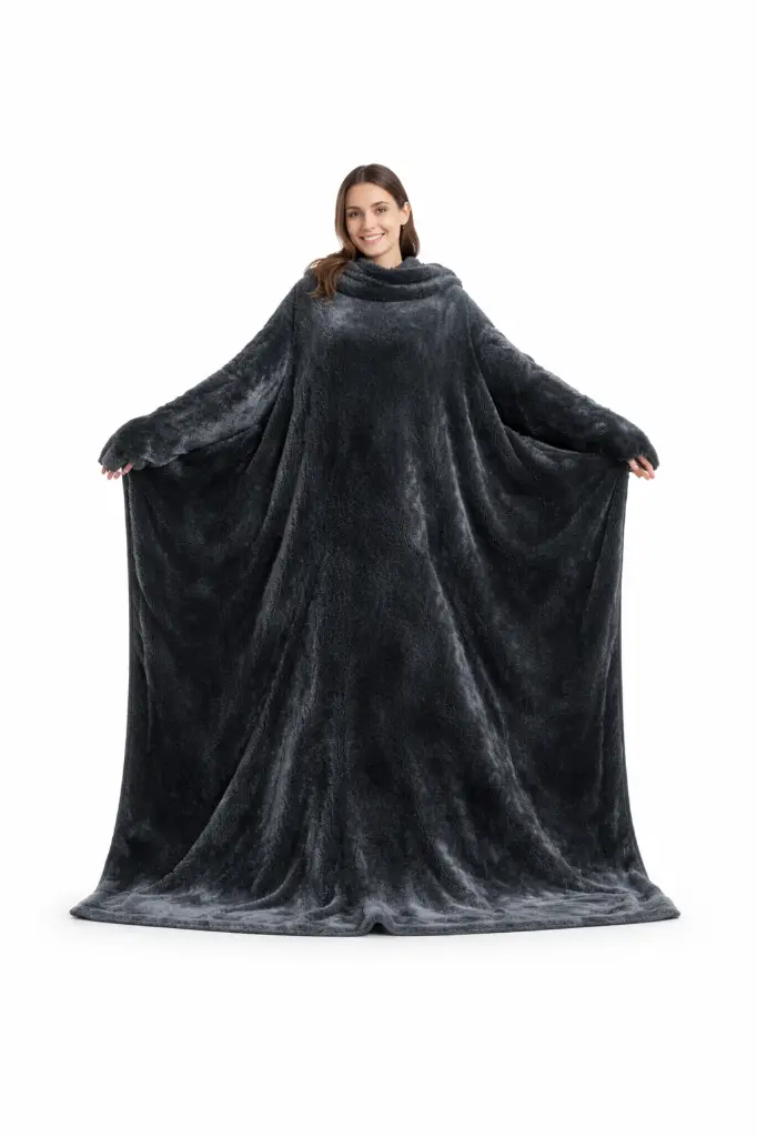 Electric Blanket With Sleeves 127X177 With Foot Pocket