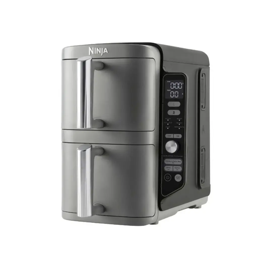 NINJA DOUBLE STACK XL AIRFRYER SL400ME VERTICAL DUAL DRAWER 