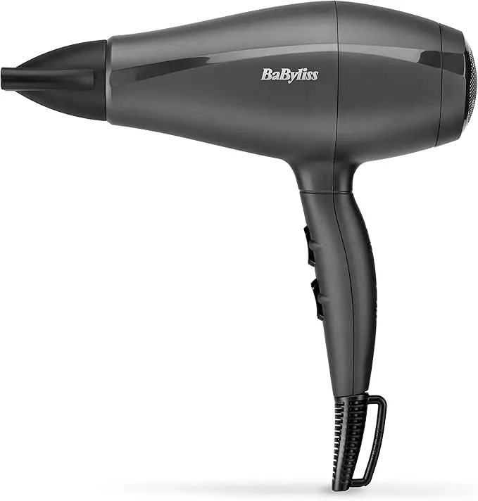 BaByliss Italian-made Hairdryer 2000w Performance With High Torque Motor Adjustable Speed Settings