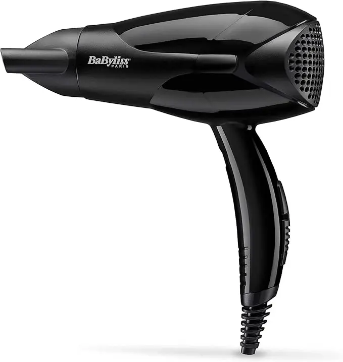BaByliss Hair Dryer with Control Concentrator Nozzle - 2000W Ionic
