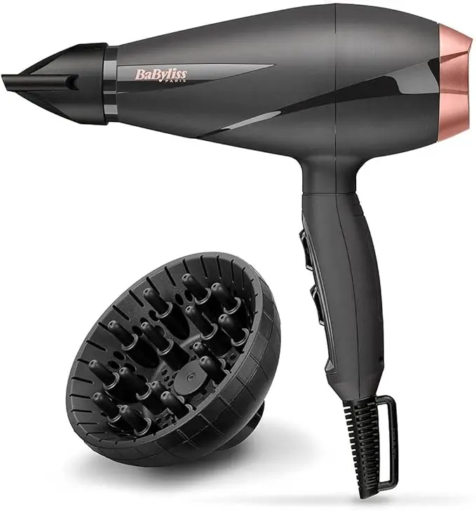BaByliss Paris Hair Dryer, Salon-grade Motor With 2100w & Ionic Frizz-control