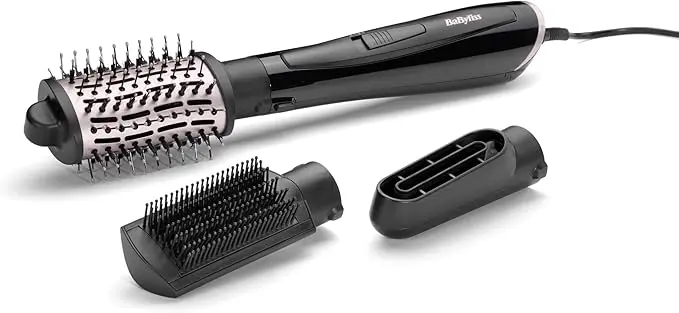 BaByliss Air Style Smooth 1000 3-in-1 Hot Air Brush with 1000W Power