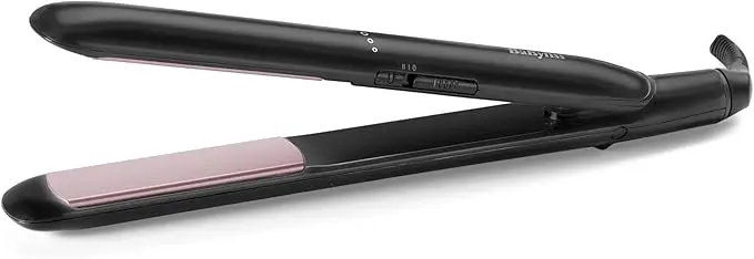 BaByliss Smooth Ceramic Hair Straightener with 200°C High Heat Fast Heat-Up
