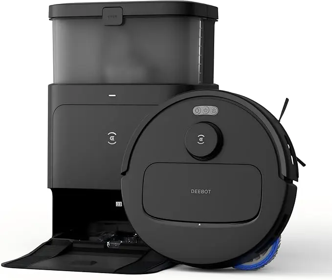 ECOVACS N30 PRO OMNI Robot Vacuum Cleaner with Station Black- OPEN BOX