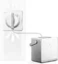 روبوت تنظيف النوافذ متعدد الاستخدامات ECOVACS WINBOT W2S مع محطة