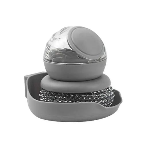 [598-5] فرشاة مع موزع سائل غسيل الأطباق 598-5