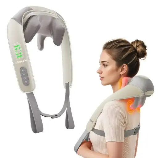 [FZ-666] Cordless Neck And Shoulder Massager