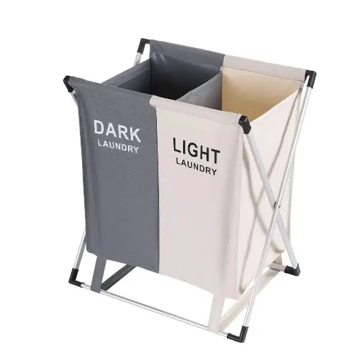 [Z-07] Foldable Fabric Laundry Basket