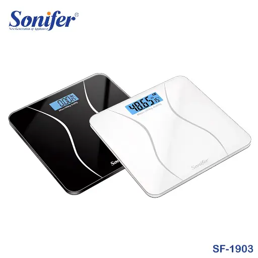 [SF-1903] ميزان وزن الجسم الرقمي الإلكتروني الأوتوماتيكي Sonifer Sf-1903