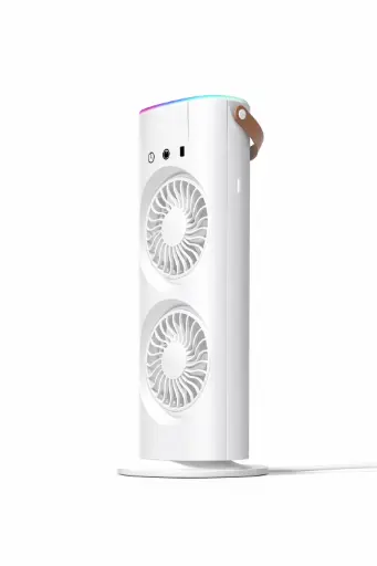 [BM-17] LED – Double Spray Fan RGB BM-17