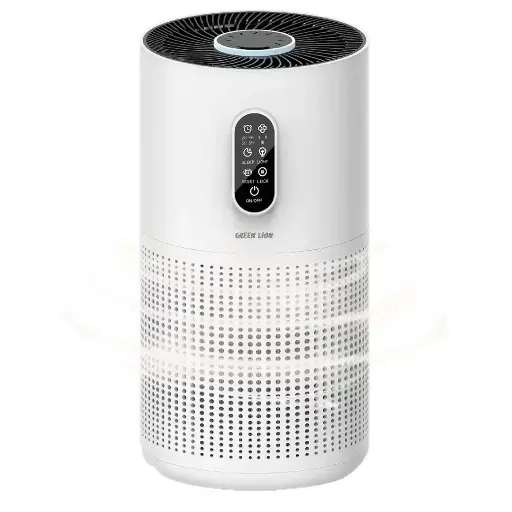 [GNCMPAIRPRWH] Green Lion Compact Air Purifier 3 in 1 Filtration - White gncmpairprwh