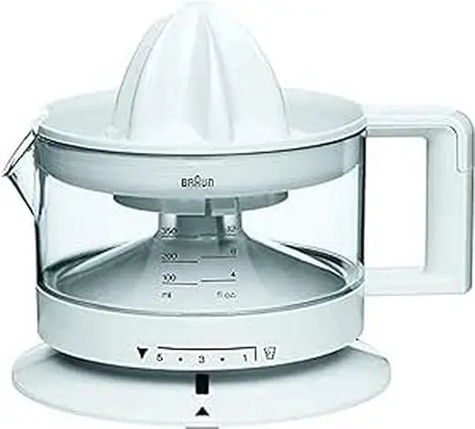 Braun Electric Citrus Press CJ3000WH, Bowl 350 ml, 20 W