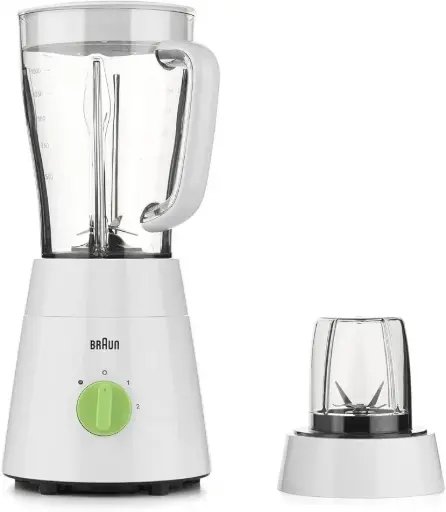 [JB0115WH] Braun Blender 2 in 1, 500W, 1.75L