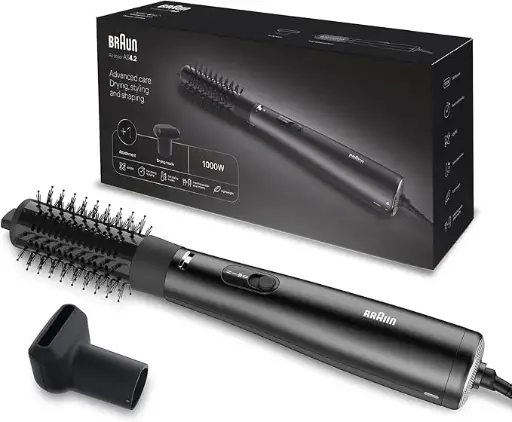 [BRA420SDE] Braun Air Styler AS4.2, Advanced Care, Hair Drying, Styling and Shaping, 1000 Watts