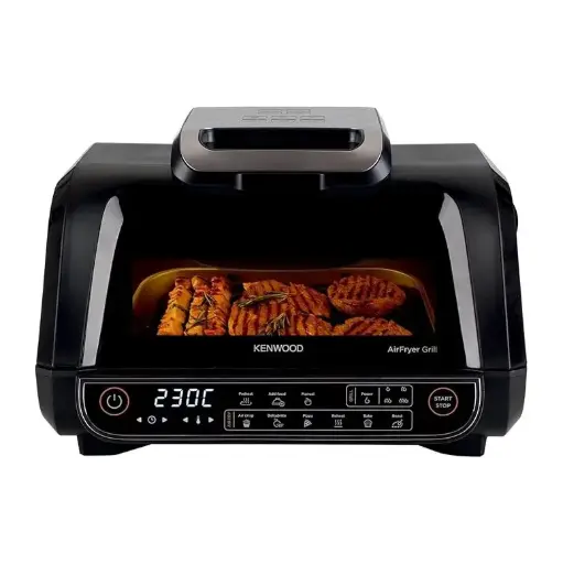[GHF 40.000 BK] Kenwood 8L Air Fryer and Grill, 1900W GHF 40.000 BK