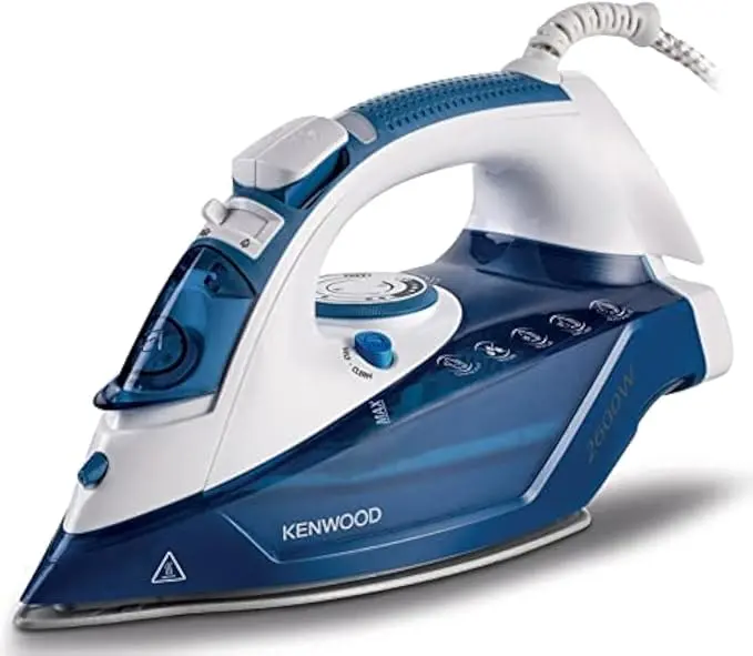 Kenwood Steam Iron, 2600W, 350ML Capacity, Ceramic Plate, Auto Shut Off  STP75.000WB