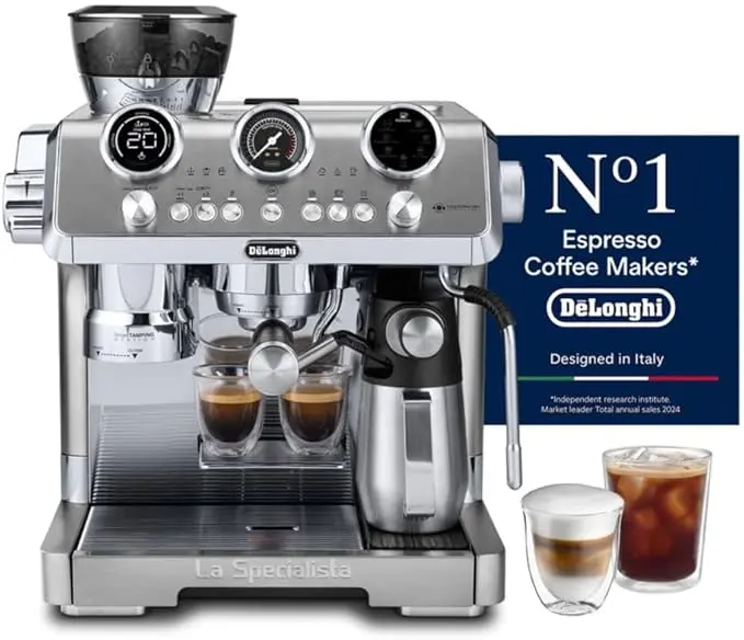 De'Longhi Barista Coffee Machine LA SPECIALISTA MAESTRO Cold Brew Espresso 1450 watt