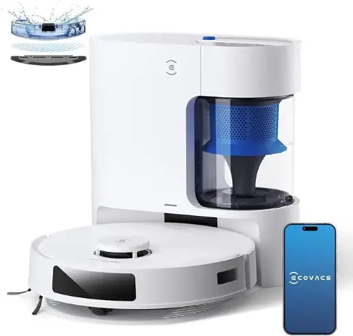 [N20 PRO PLUS W-O/B] Ecovacs N20 Pro Plus with Auto-Empty Dock White- OPEN BOX 