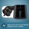 ⁦مقلاة هوائية رقمية سعة 6.2 لتر من (PHILIPS) HD9280/90⁩ - الصورة ⁦6⁩