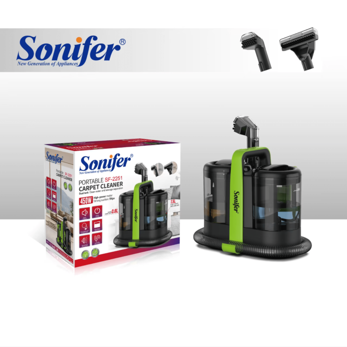⁦منظف السجاد المحمول SF-2251 من Sonifer⁩ - الصورة ⁦3⁩
