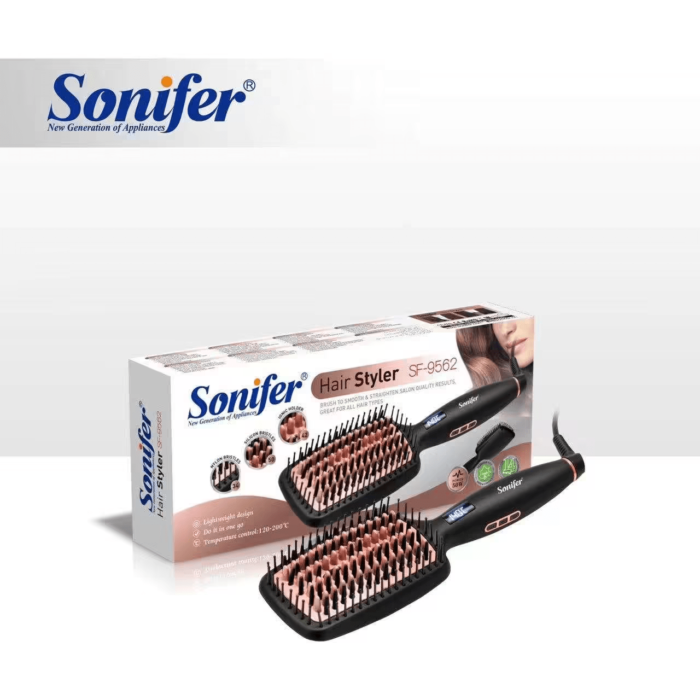 ⁦مشط حراري لتصفيف الشعر SF-9562 من Sonifer⁩ - الصورة ⁦2⁩