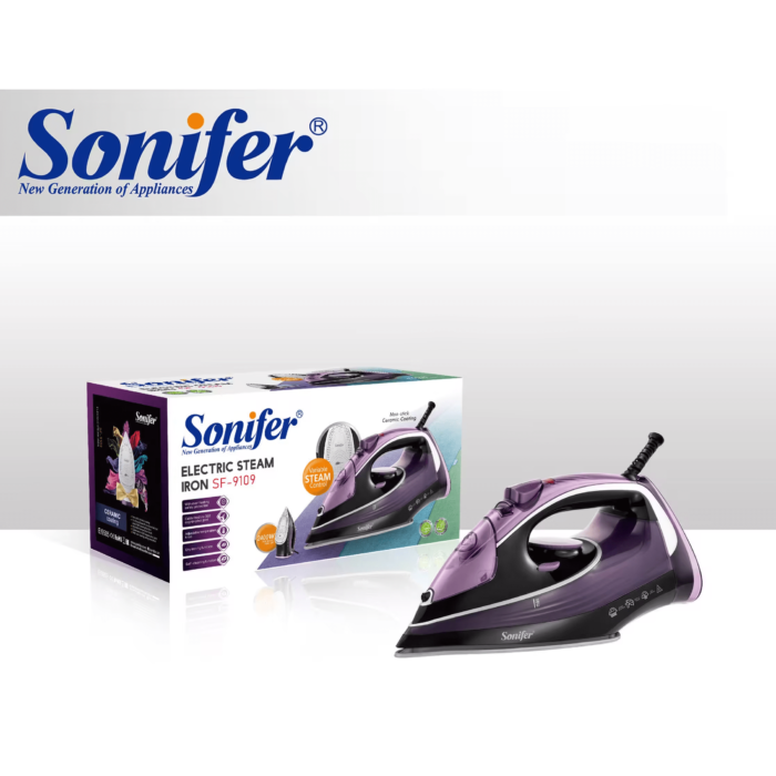 ⁦مكواة بخار كهربائية SF-9109 من Sonifer⁩ - الصورة ⁦2⁩