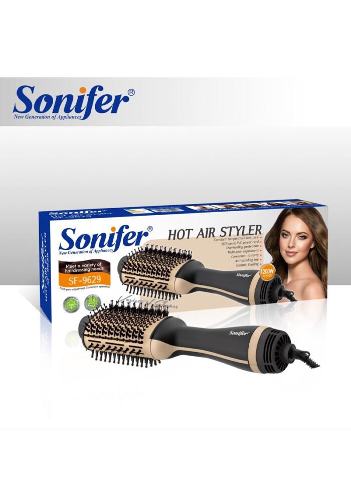 ⁦مشط الشعر الكهربائي بالهواء الساخن SF-9629 من Sonifer⁩ - الصورة ⁦3⁩
