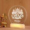⁦ضوء ليد ليلي بتصميم إسلامي ثلاثي الأبعاد⁩ - الصورة ⁦4⁩